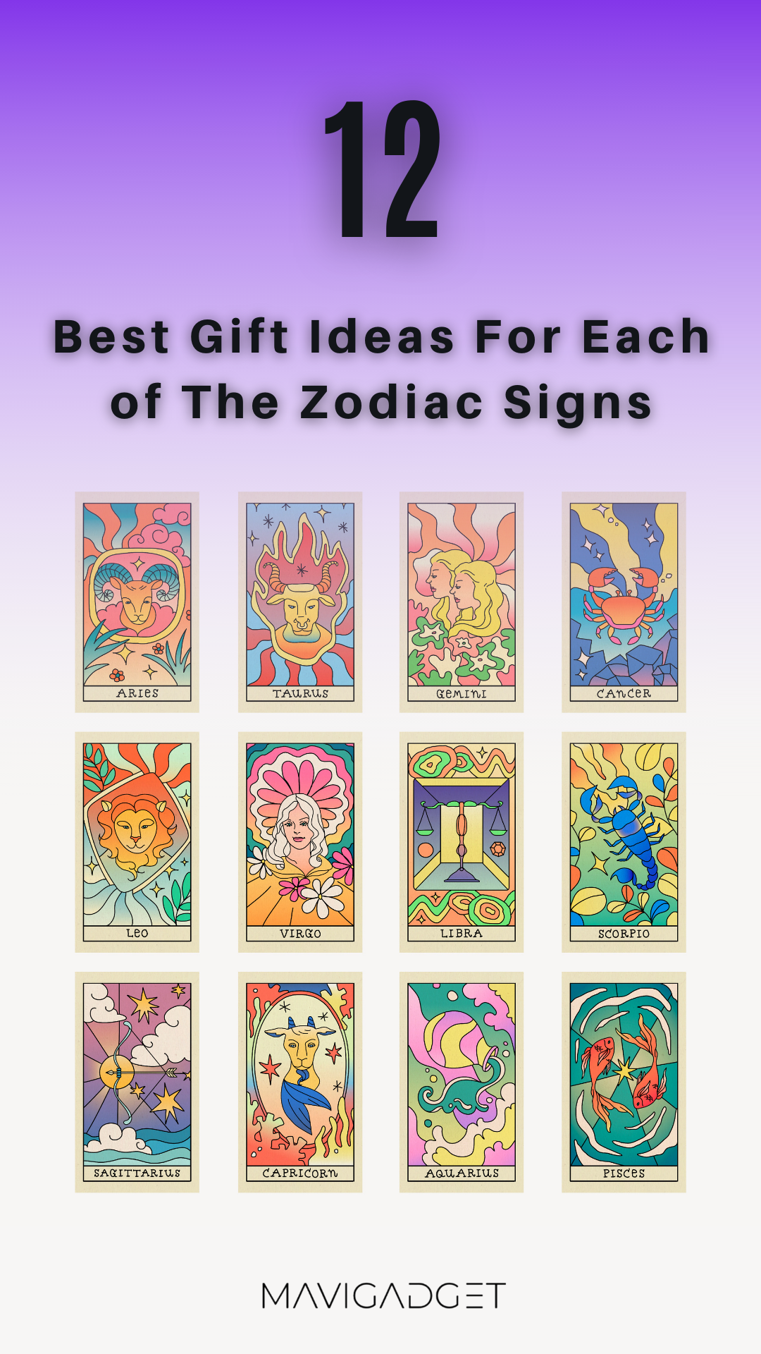 12 Best Gift Ideas For Each of The Zodiac Signs