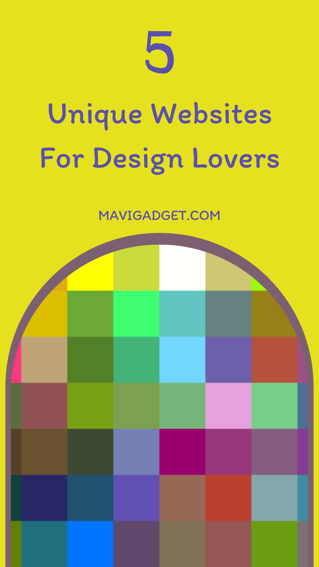 5 Unique Websites For Design Lovers