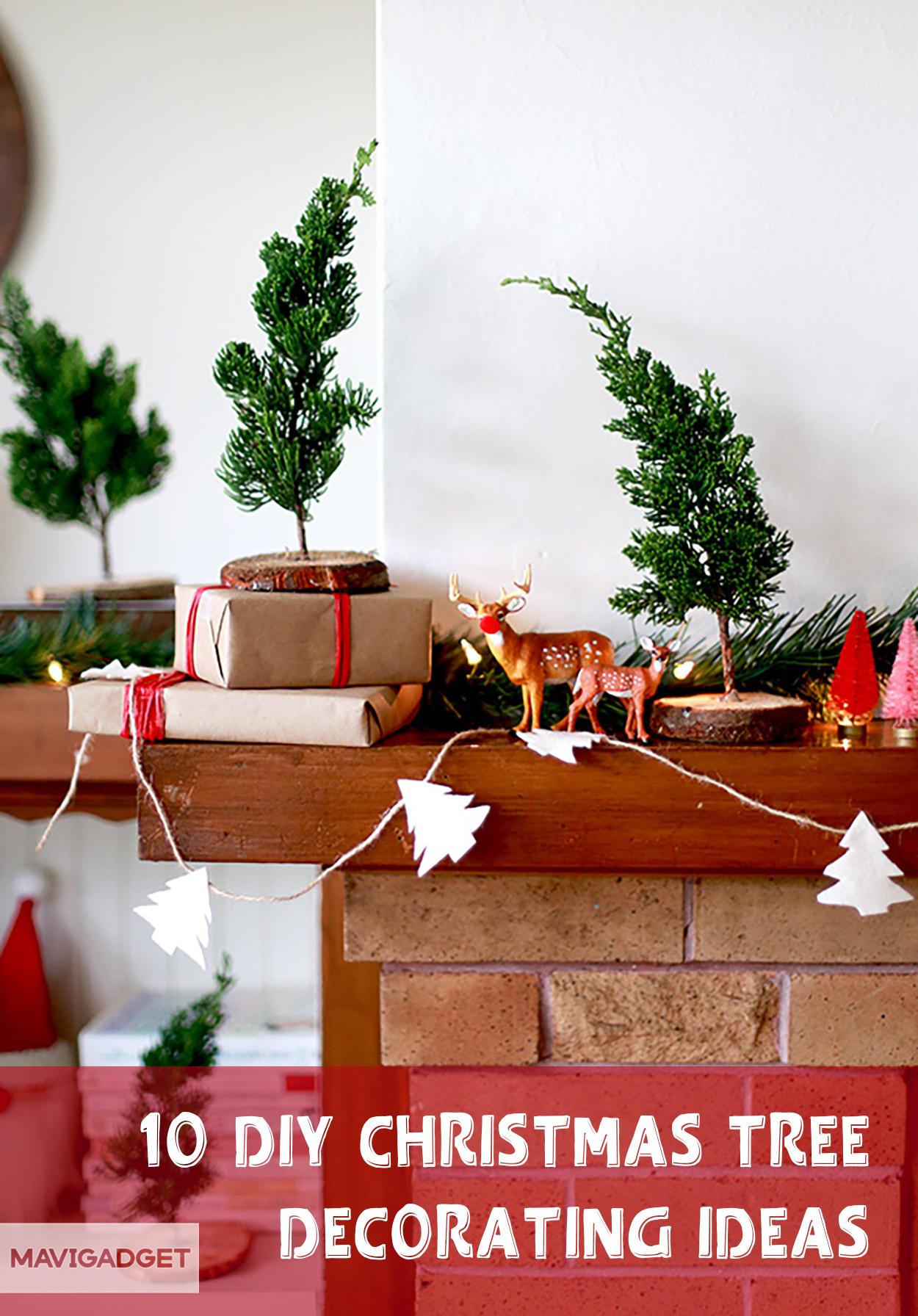 10 DIY Christmas Tree Decorating Ideas