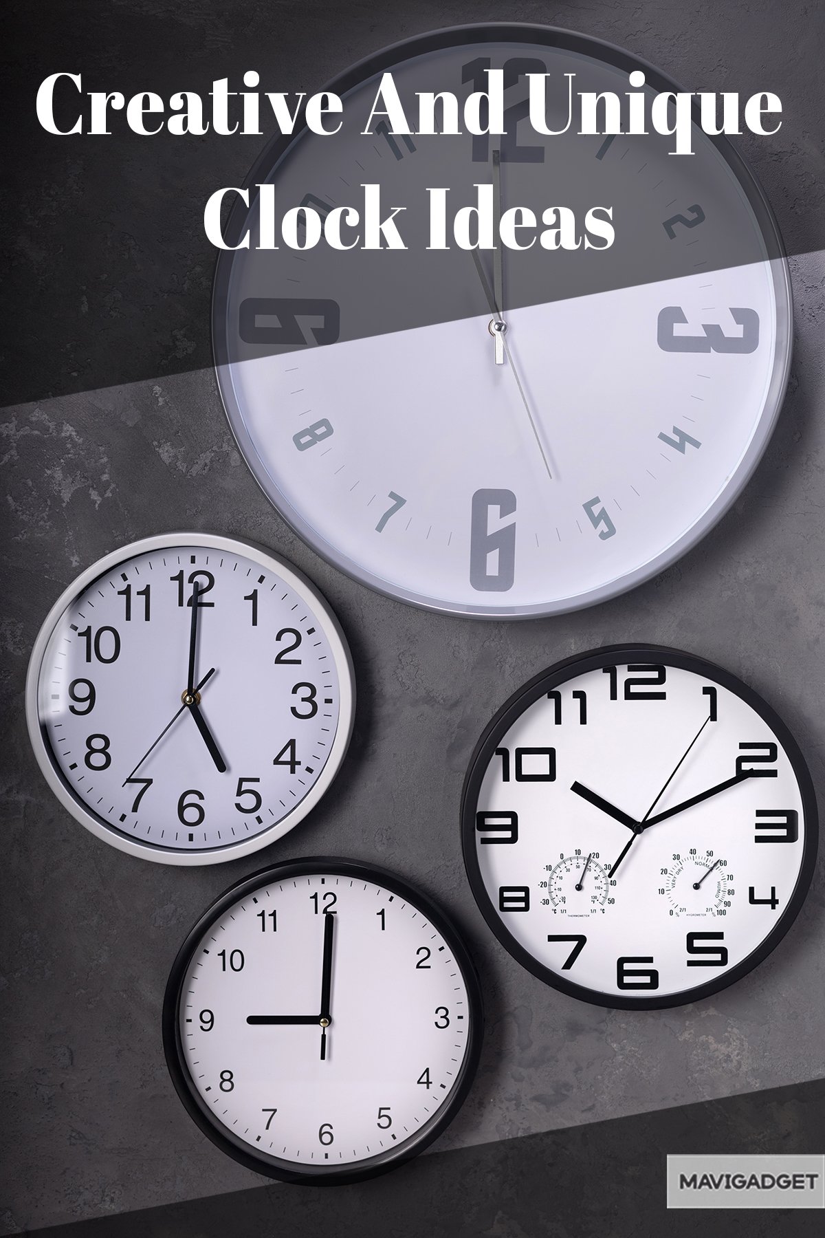 Creative And Unique Clock Ideas