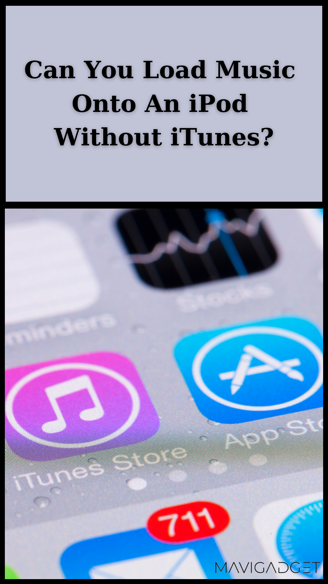 Can You Load Music Onto An iPod Without iTunes?