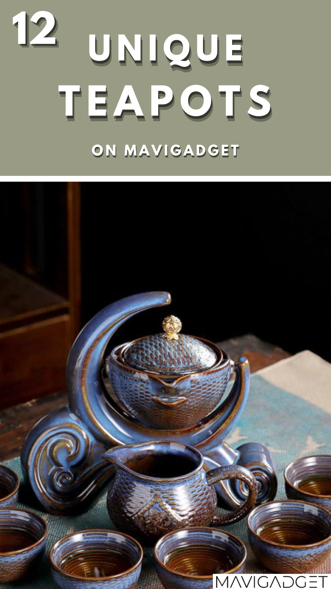 12 Unique Teapots on Mavigadget