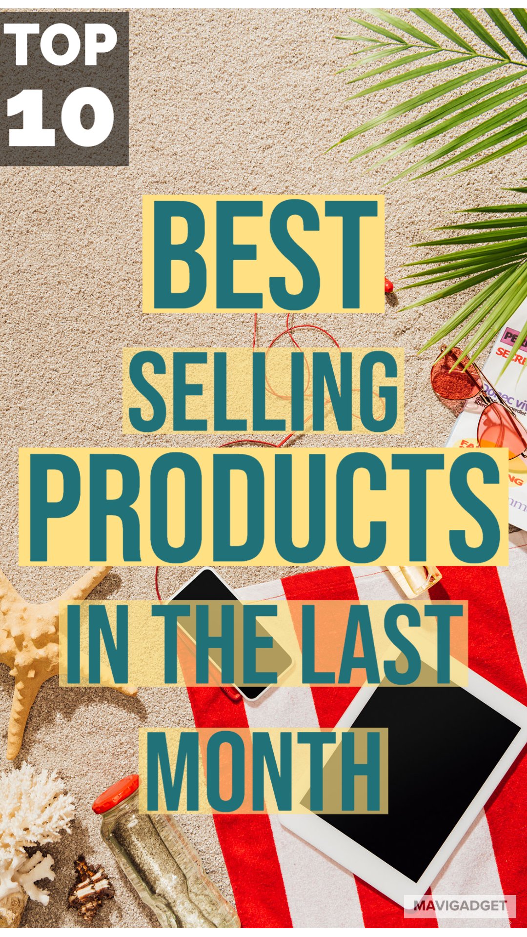 Top 10 Best Selling Products in the Last Month