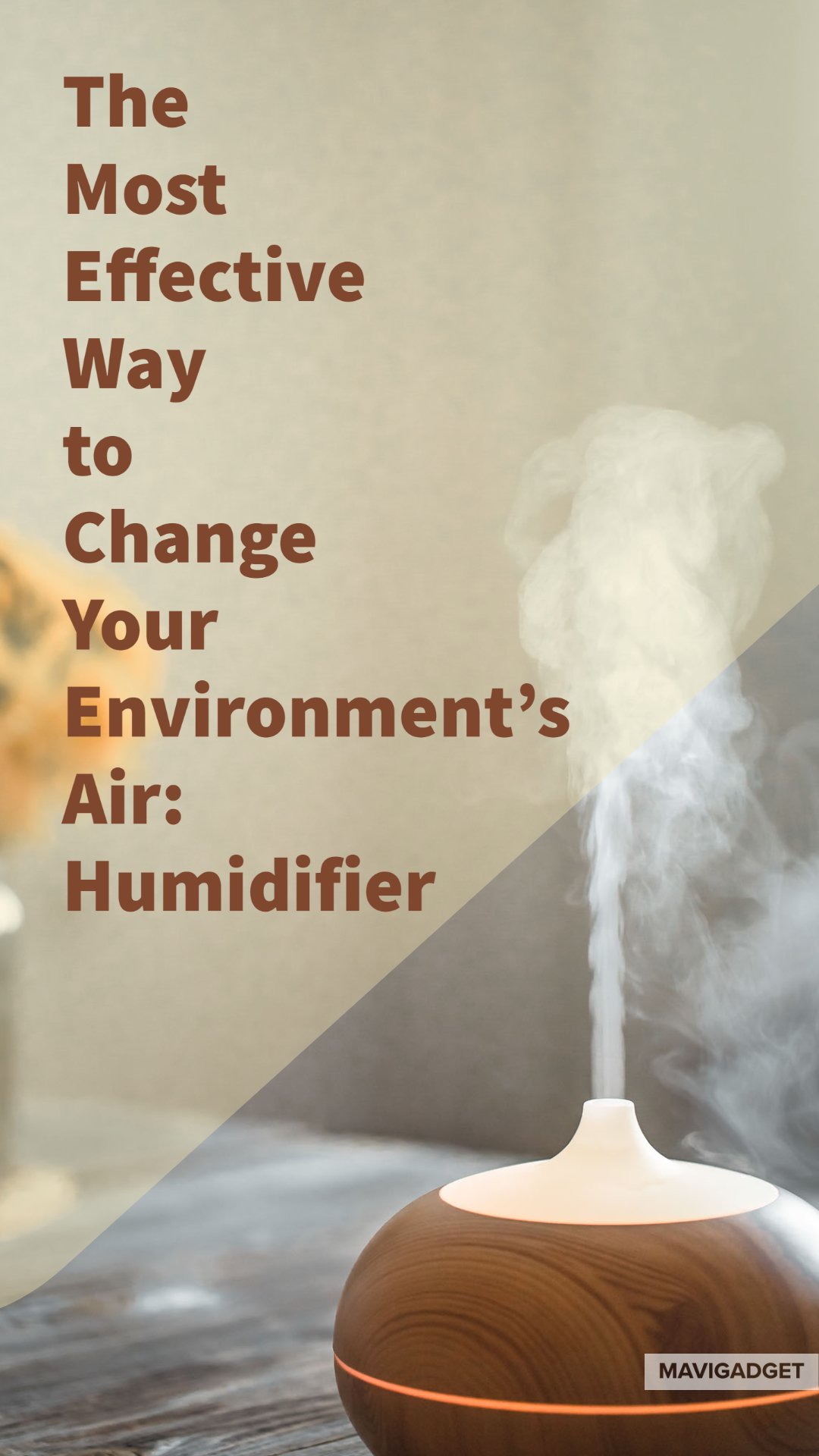 The Most Effective Way to Change Your Environment’s Air: Humidifier