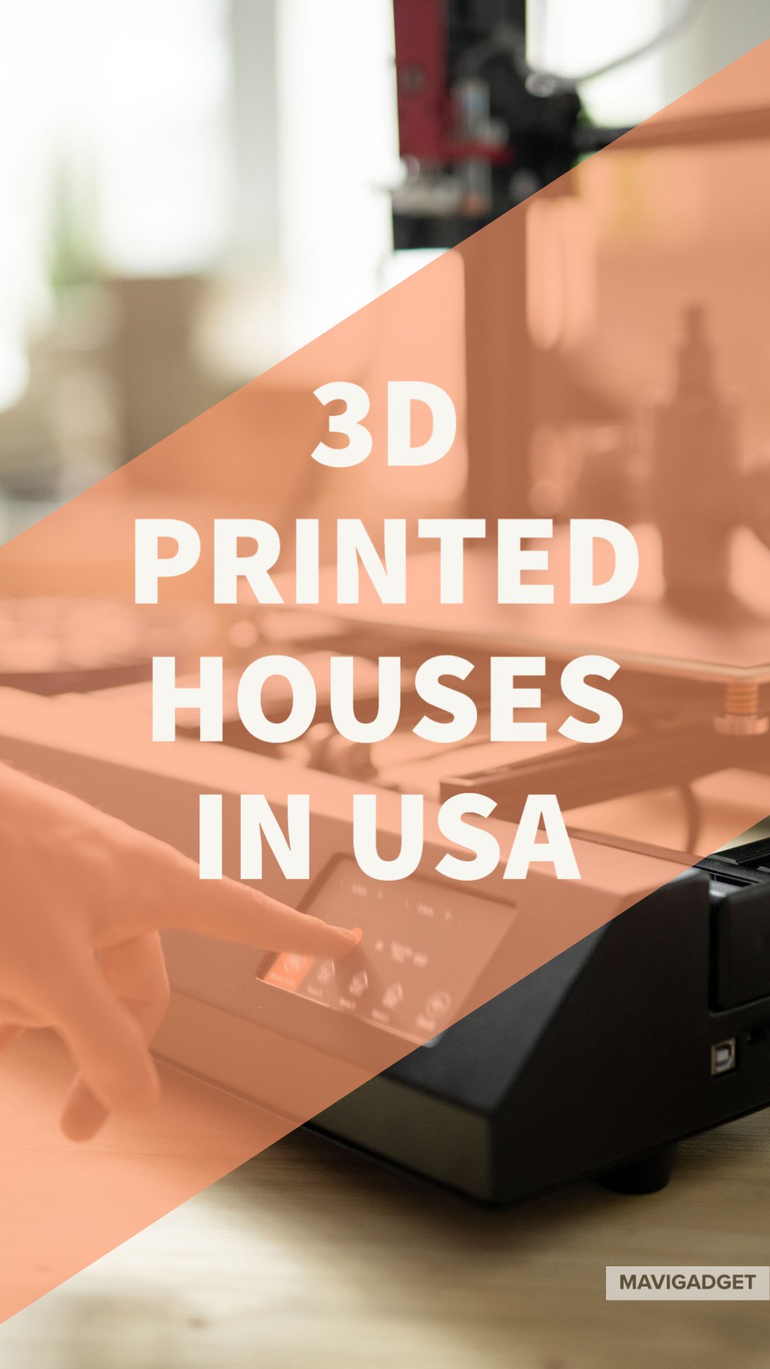 3D PRINTED HOUSES IN USA