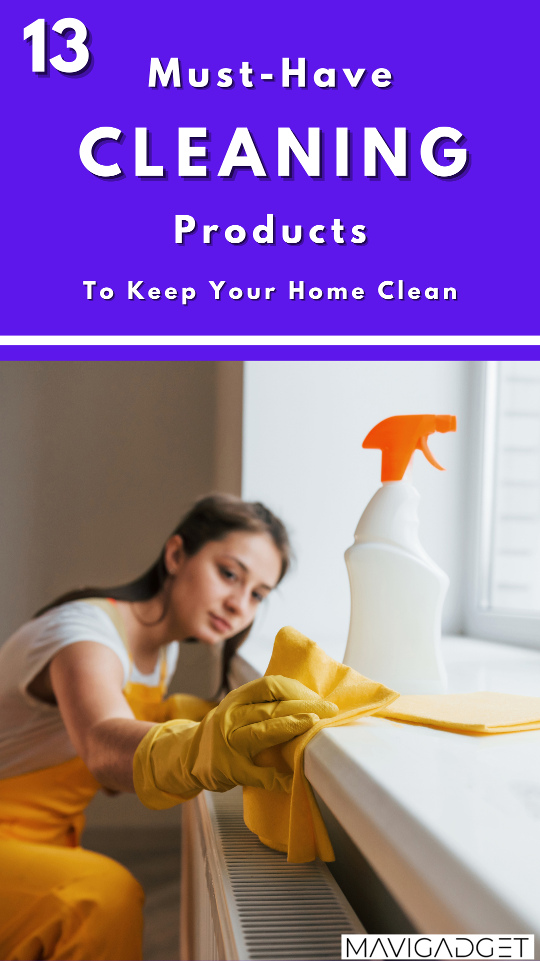 13 Must-Have Cleaning Products To Keep Your Home Clean