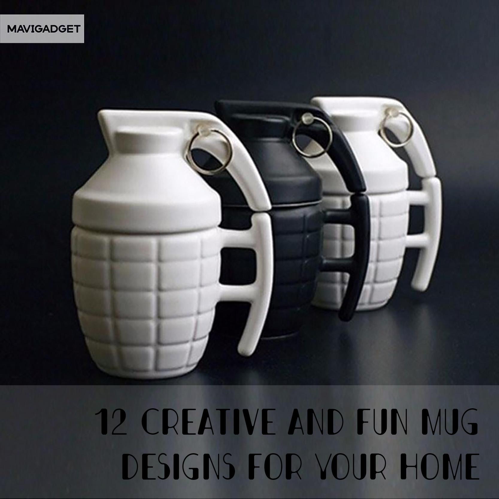 12 Creative And Fun Mug Designs For Your Home