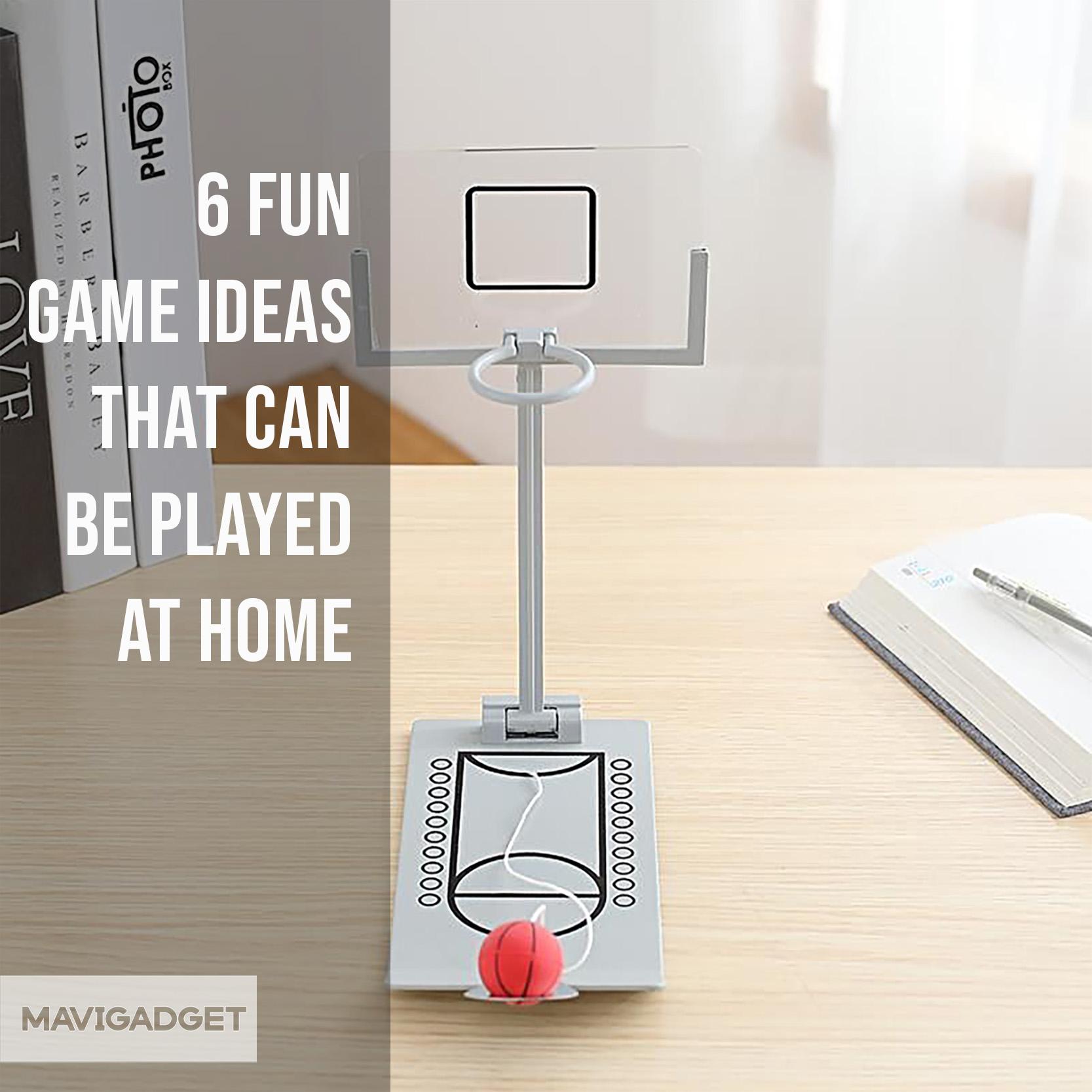 6 Fun Game Ideas That Can Be Played At Home