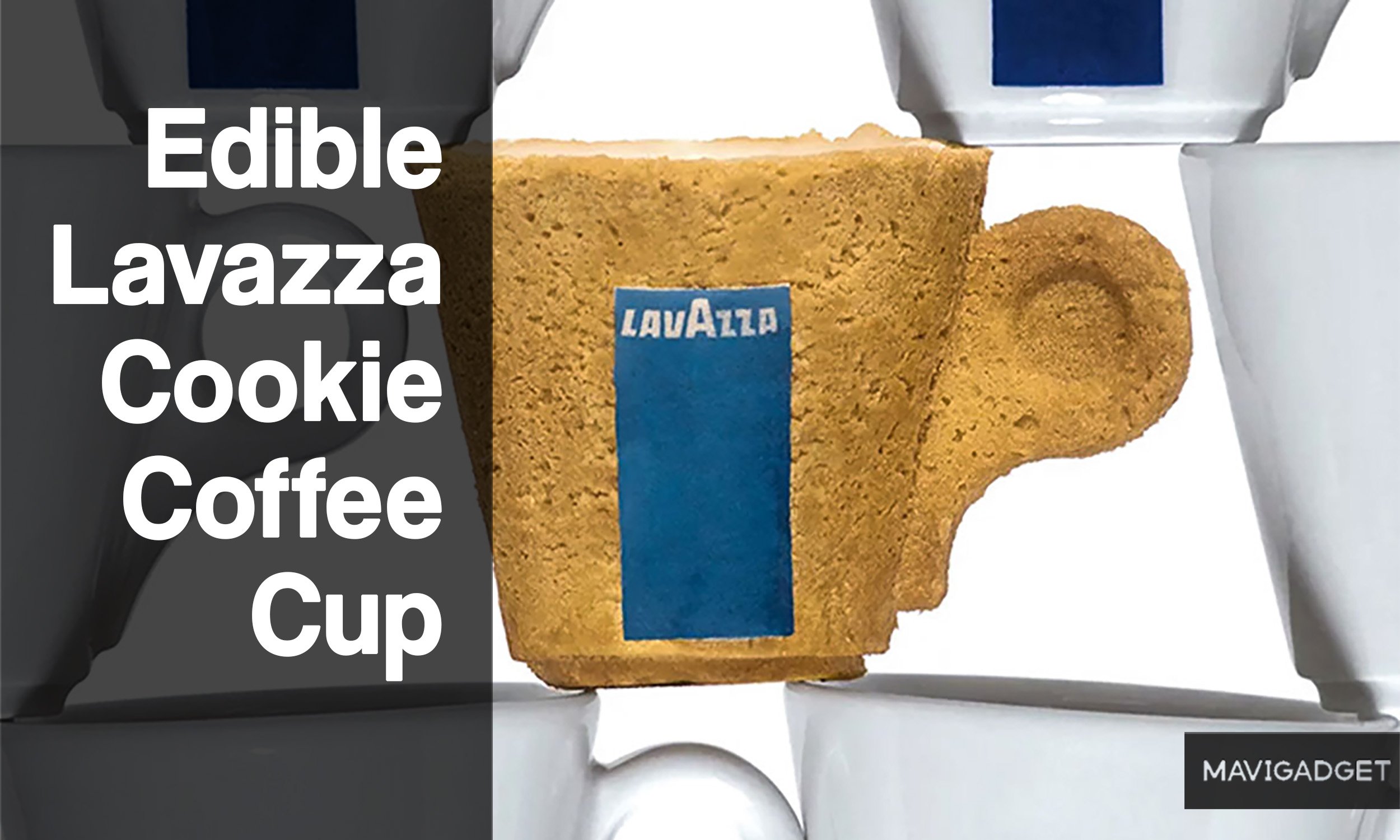 Edible Lavazza Cookie Coffee Cup