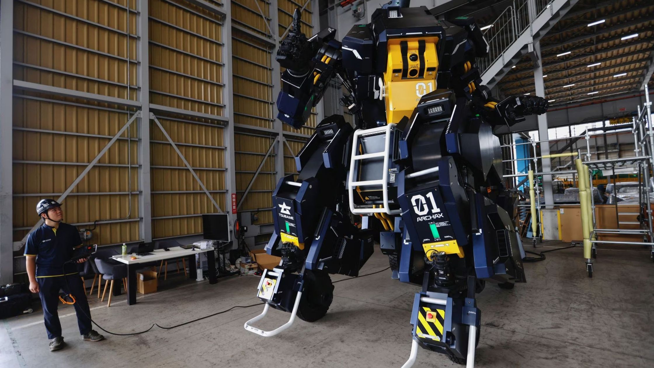 Japanese Startup’s $3 Million Tagged ‘Gundam’-Style Robot